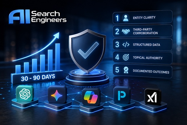 Businesses Applying Five-Signal Authority Engineering Achieve Initial AI Search Visibility within 30 to 90 Days: AI  Search Engineers
